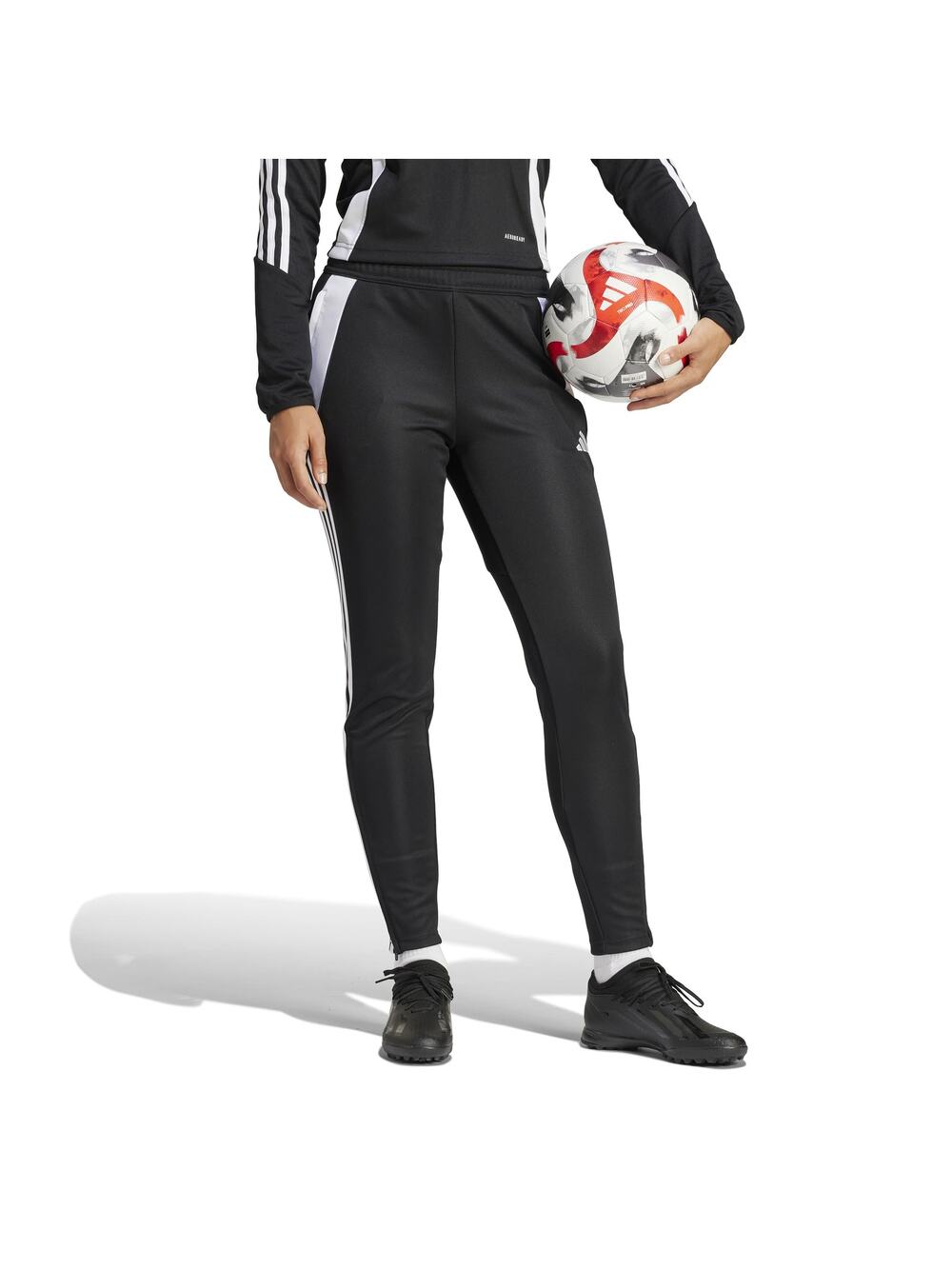 NWT adidas Women's Tiro 24 Training Pants, Black/White, XS